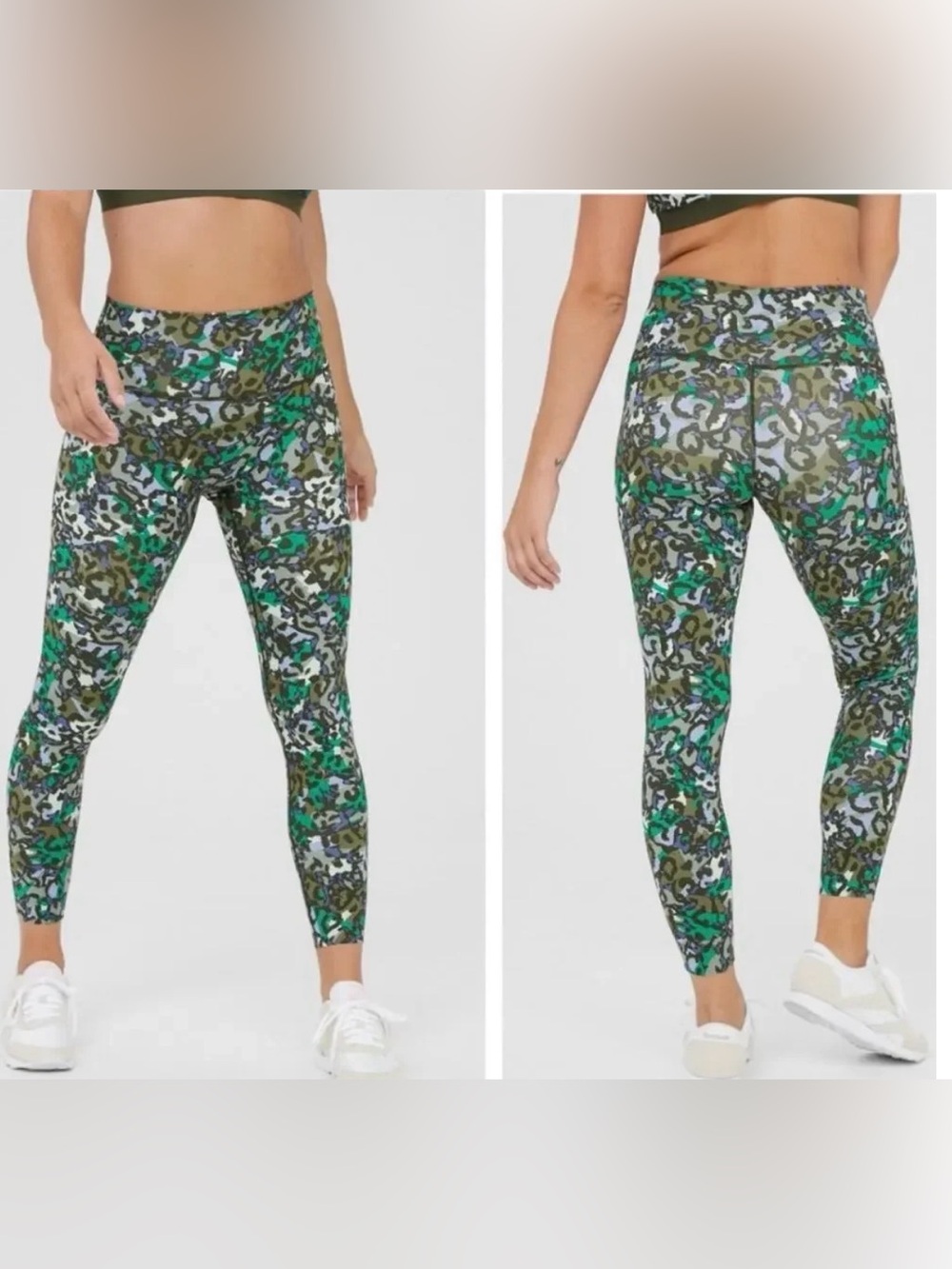 OFFLINE by aerie Goals High Waisted Leopard Leggings